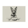 German Shepherd Portrait Fine Art Print