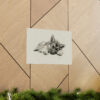 German Shepherd Puppy Portrait Fine Art Print