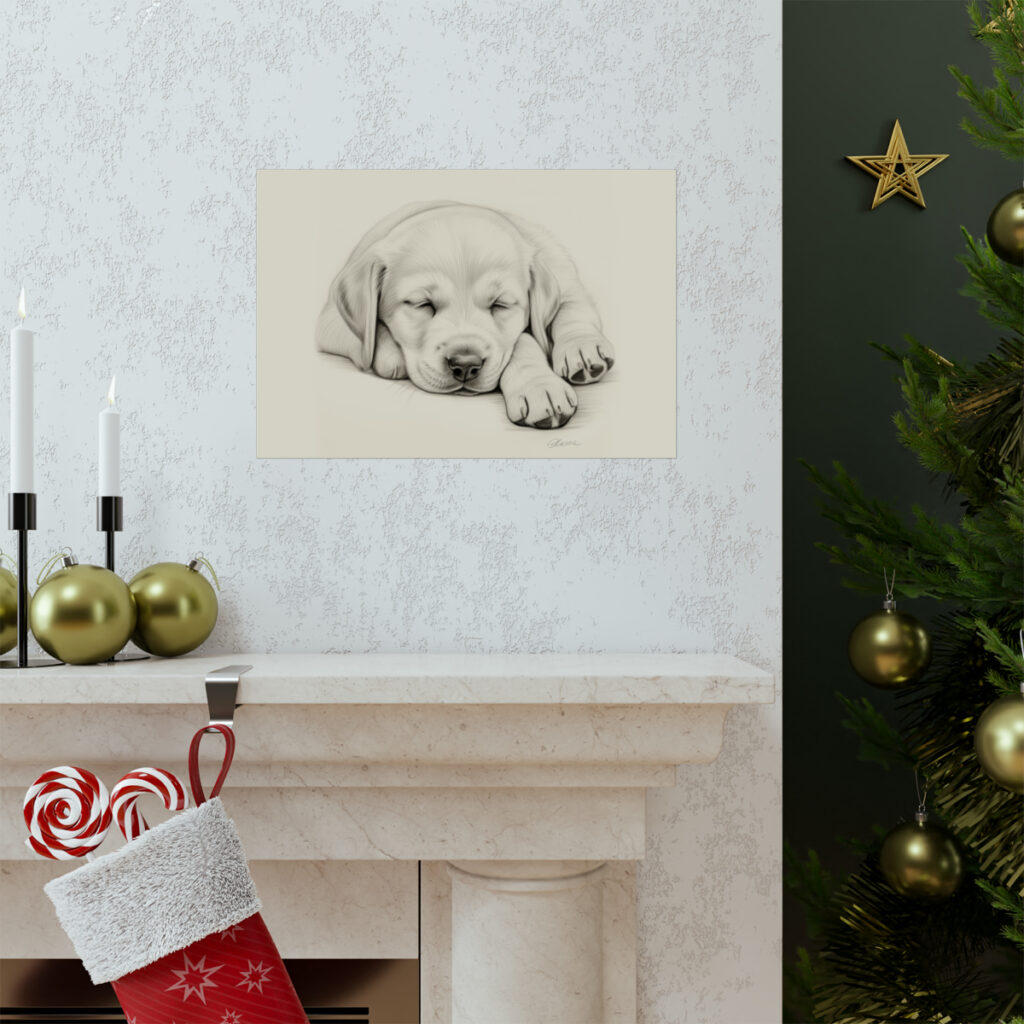 Labrador Retriever Portrait Fine Art Print