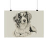 Cavalier King Charles Spaniel Portrait Fine Art Print