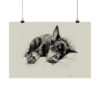 Doberman Portrait Fine Art Print