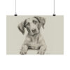 German Shorthaired Pointer Portrait Fine Art Print