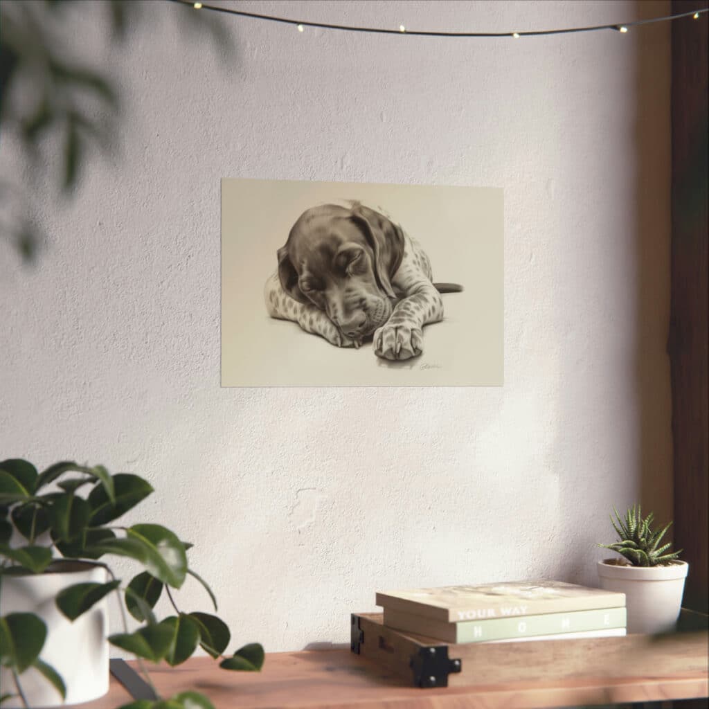 German Shorthaired Pointer Fine Art Print