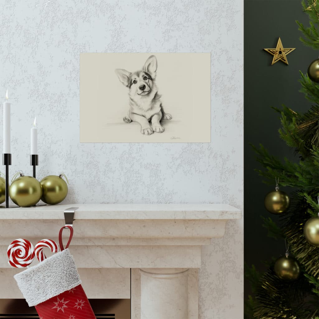 Pembroke Welsh Corgi Fine Art Print