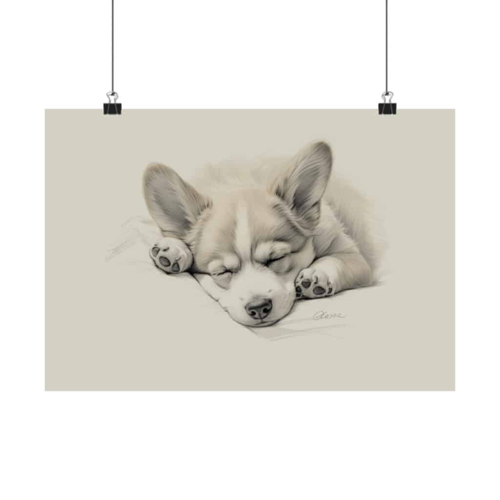 Pembroke Welsh Corgi Fine Art Print