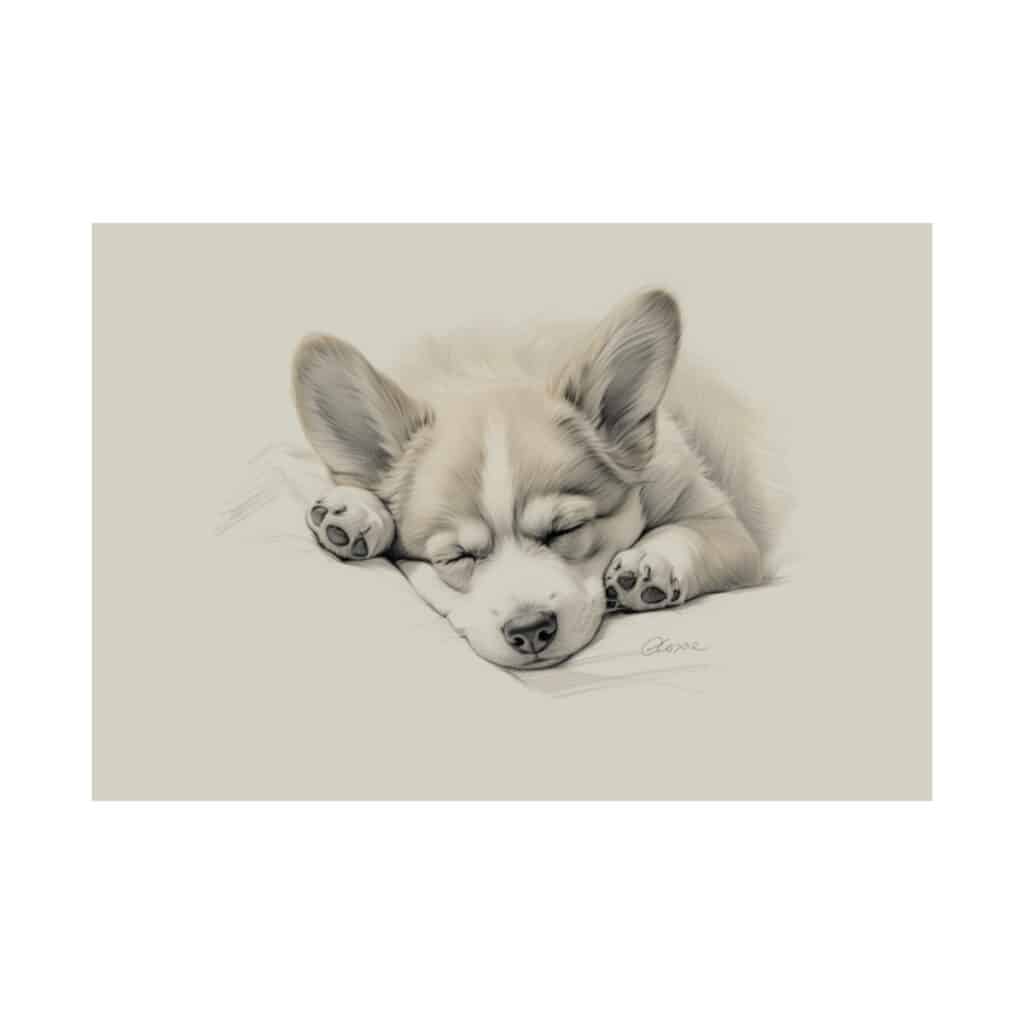 Pembroke Welsh Corgi Fine Art Print