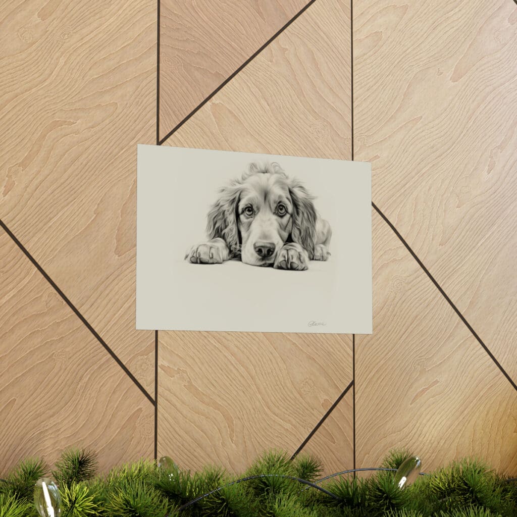 English Cocker Spaniel Fine Art Print