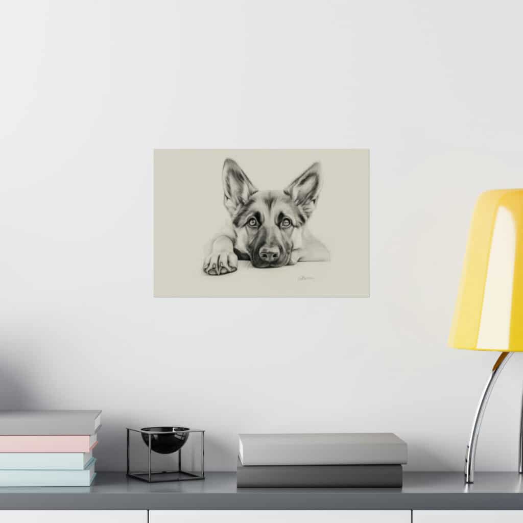 German Shepherd Fine Art Print