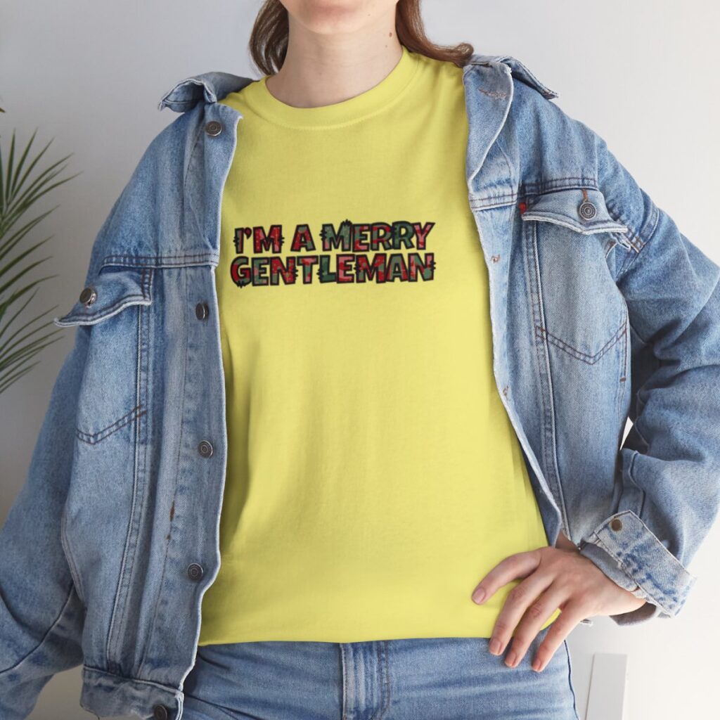 I'm a Merry Gentleman Christmas Shirt