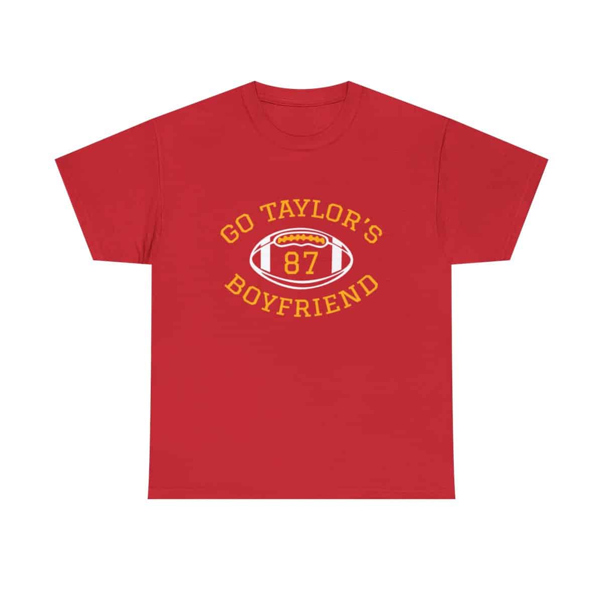 Go Taylor's Boyfriend Funny Travis Kelce Taylor Swift T-Shirt