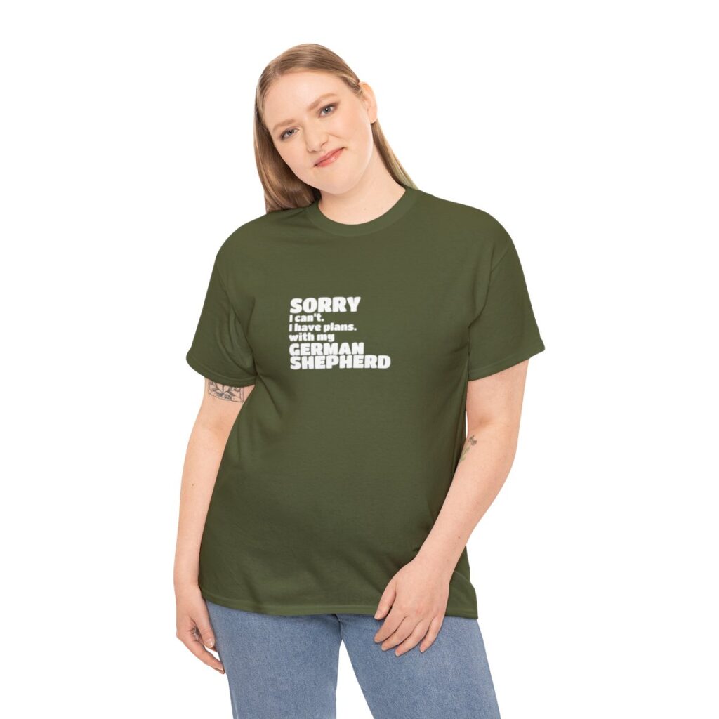 German Shepherd Owner Shirt - I have plans with my German Shepherd