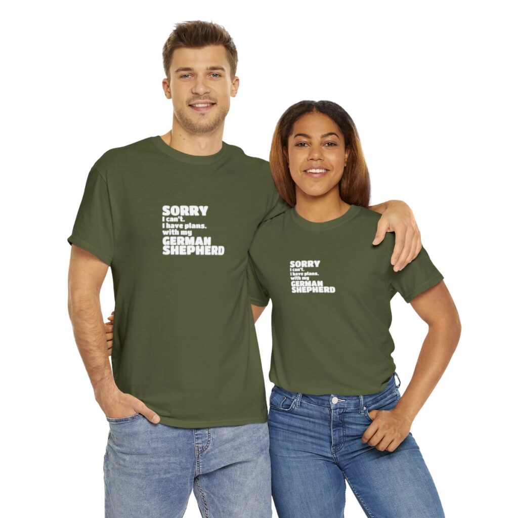 German Shepherd Owner Shirt - I have plans with my German Shepherd