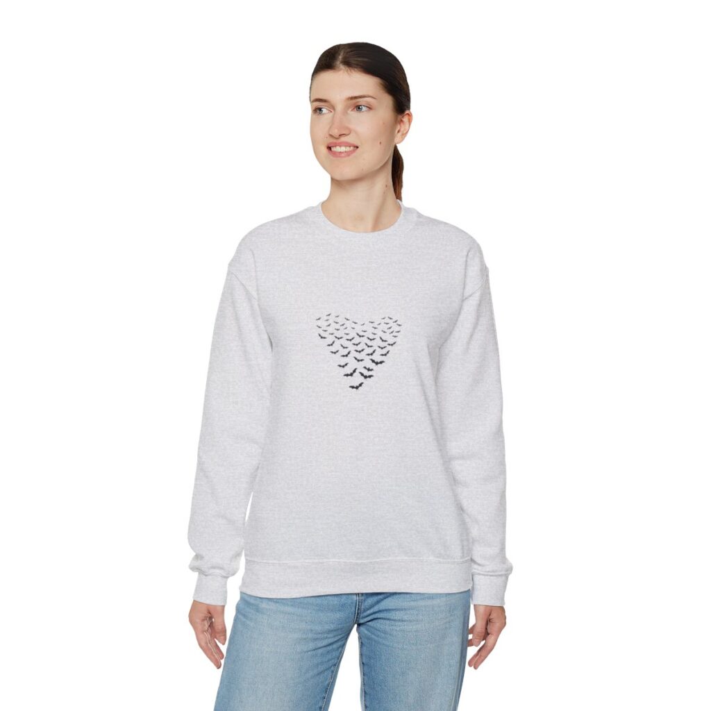 Bat Heart Sweatshirt