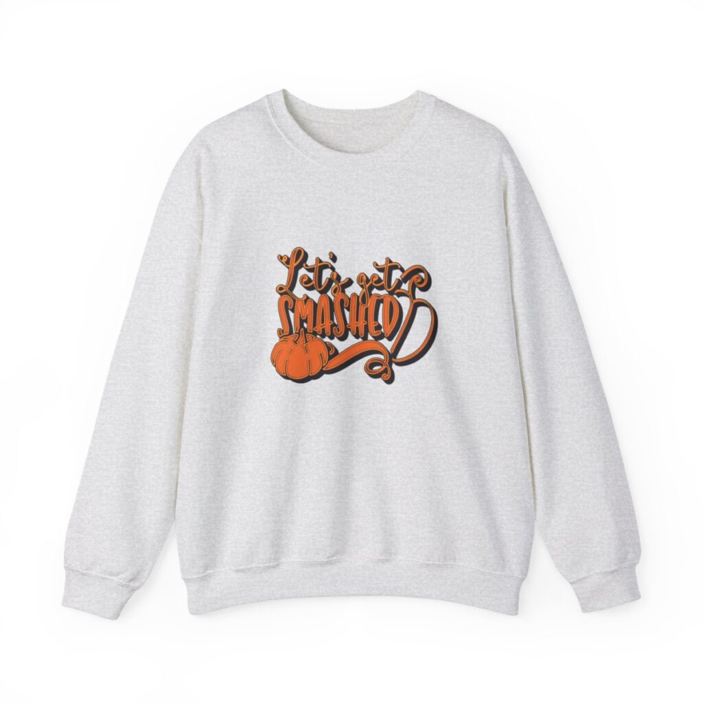 Let's Get Smashed Pumpkin Unisex Crewneck Sweatshirt