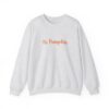 Cute Hi Pumpkin Unisex Crewneck Sweatshirt