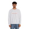 Skull Border Orange Unisex Heavy Blend Crewneck Sweatshirt