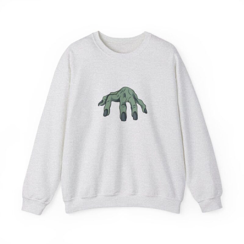 Zombie hand Halloween Sweatshirt