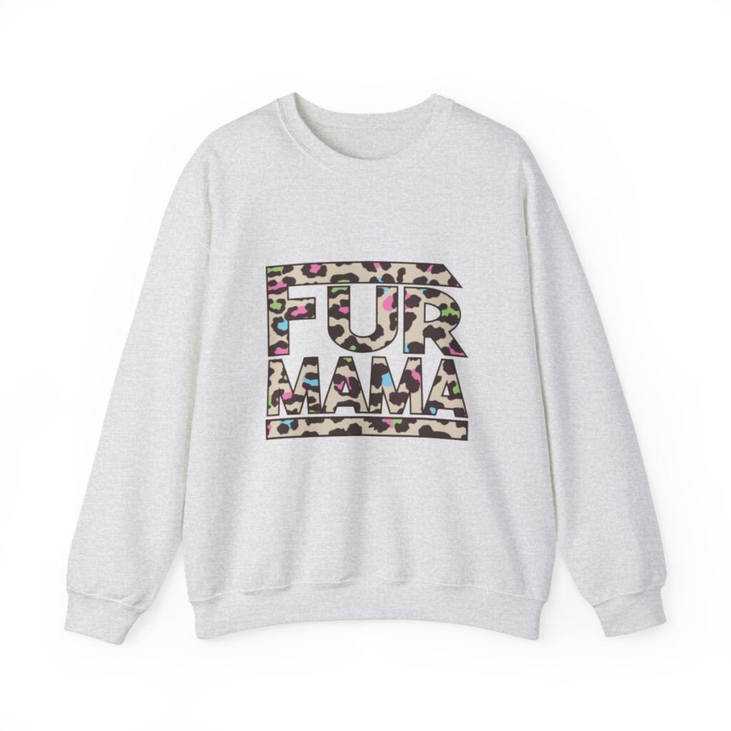 Fur Mama Rainbow Animal Print Sweatshirt