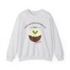 Christmas Pudding for Two Pregnancy Announcement Sweatshirt