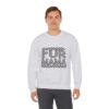 Fur Mama Checkerboard Racing Print Sweatshirt