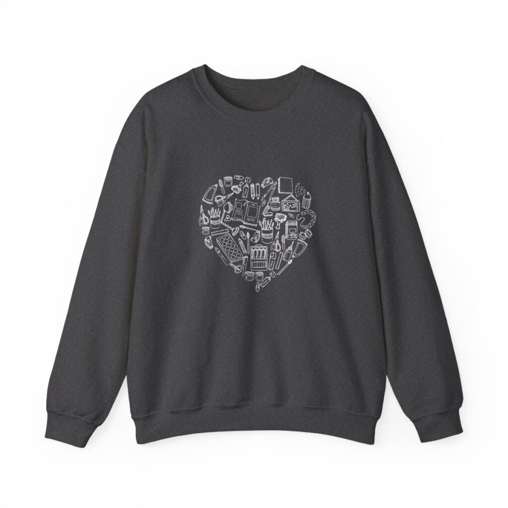 Creative Heart Artist Sweatshirt