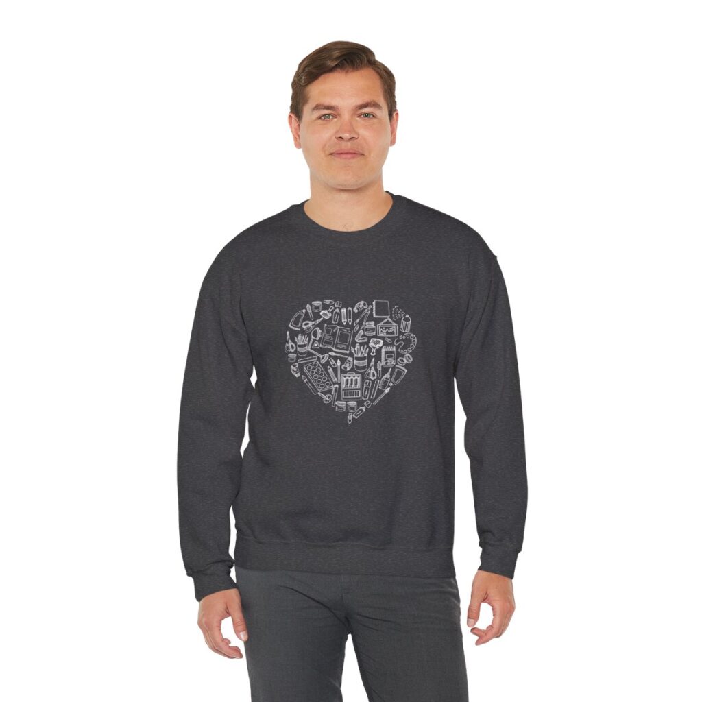 Creative Heart Artist Sweatshirt