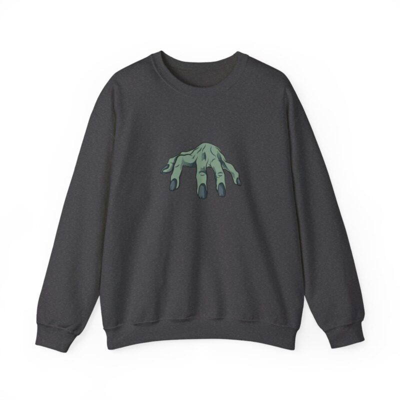 Zombie hand Halloween Sweatshirt