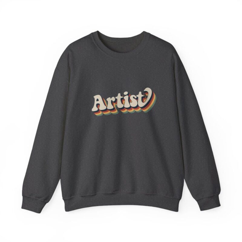 Retro Groovy Artist Sweatshirt