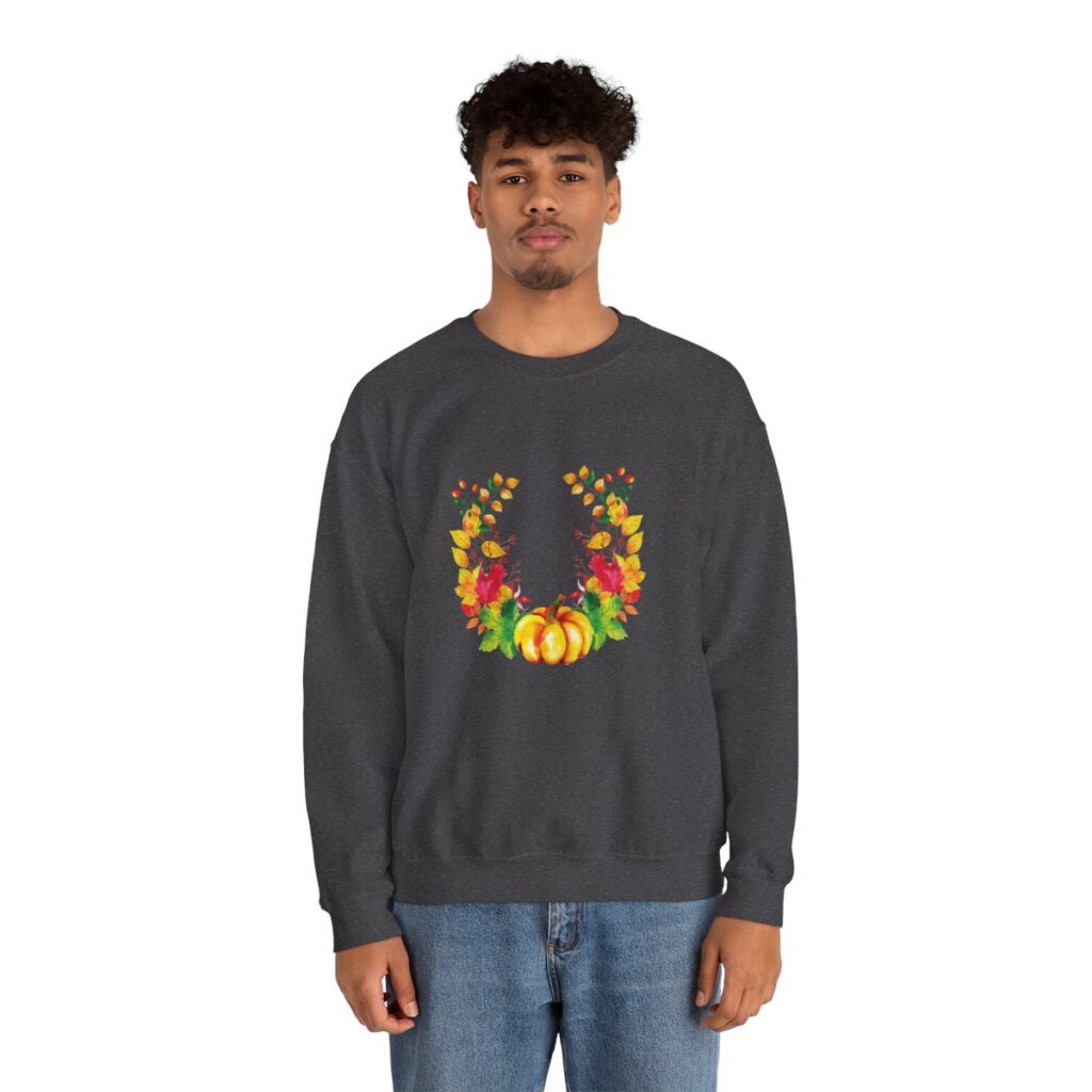 Fall Wreath Unisex Crewneck Sweatshirt