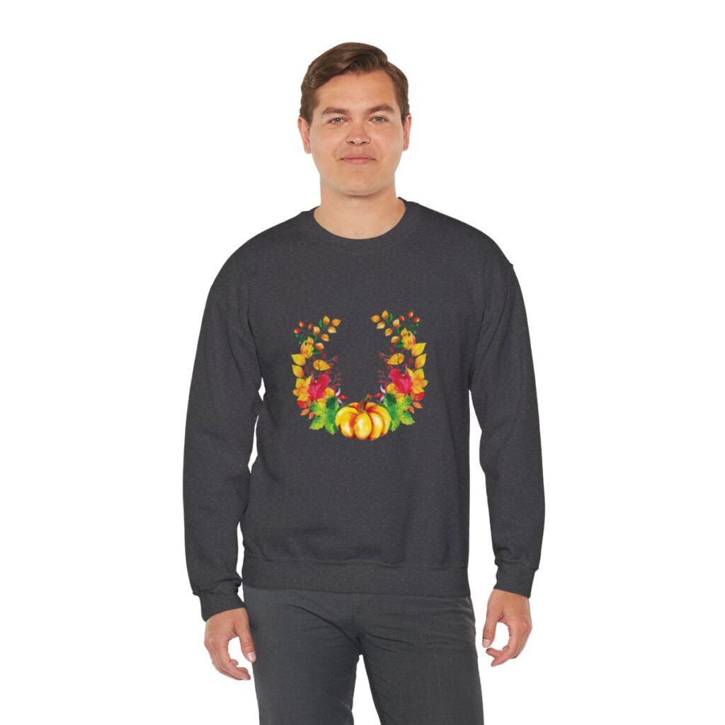 Fall Wreath Unisex Crewneck Sweatshirt