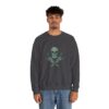 Rock Skull and Crossbones Unisex Heavy Blend Crewneck Sweatshirt