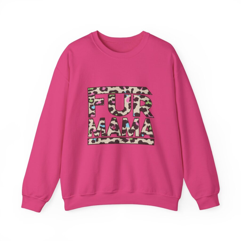 Fur Mama Rainbow Animal Print Sweatshirt