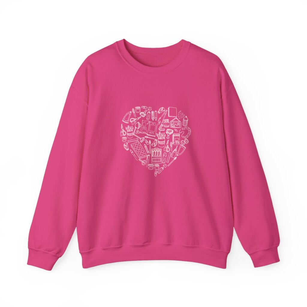 Creative Heart Artist Sweatshirt