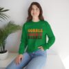 Tri-Color Gobble Thanksgiving Sweatshirt