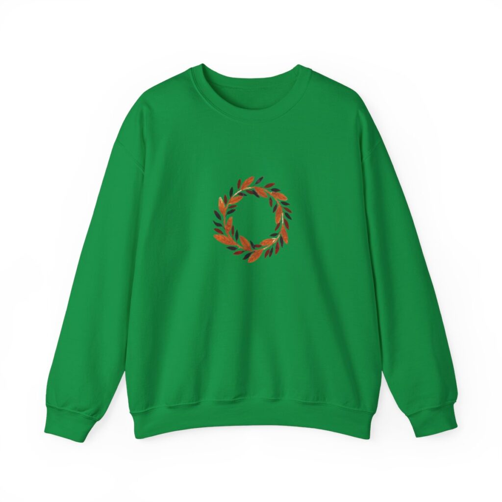 Fall Wreath Pretty Thanksgiving Sweatshirt