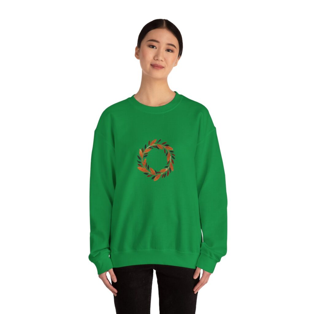 Fall Wreath Pretty Thanksgiving Sweatshirt