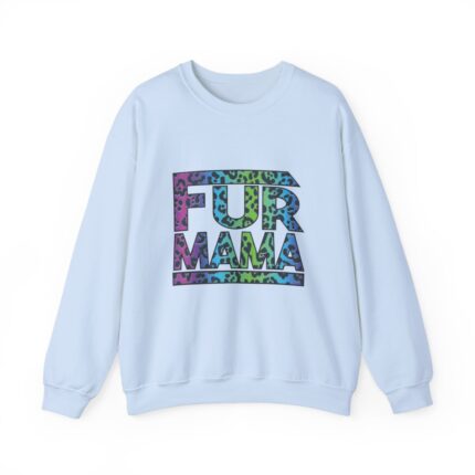 Fur Mama Rainbow Animal Print Sweatshirt