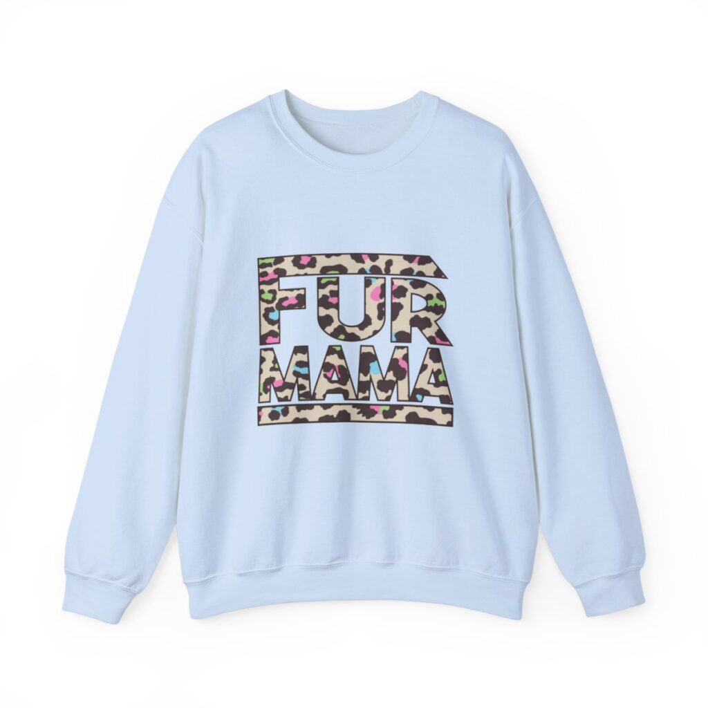 Fur Mama Rainbow Animal Print Sweatshirt