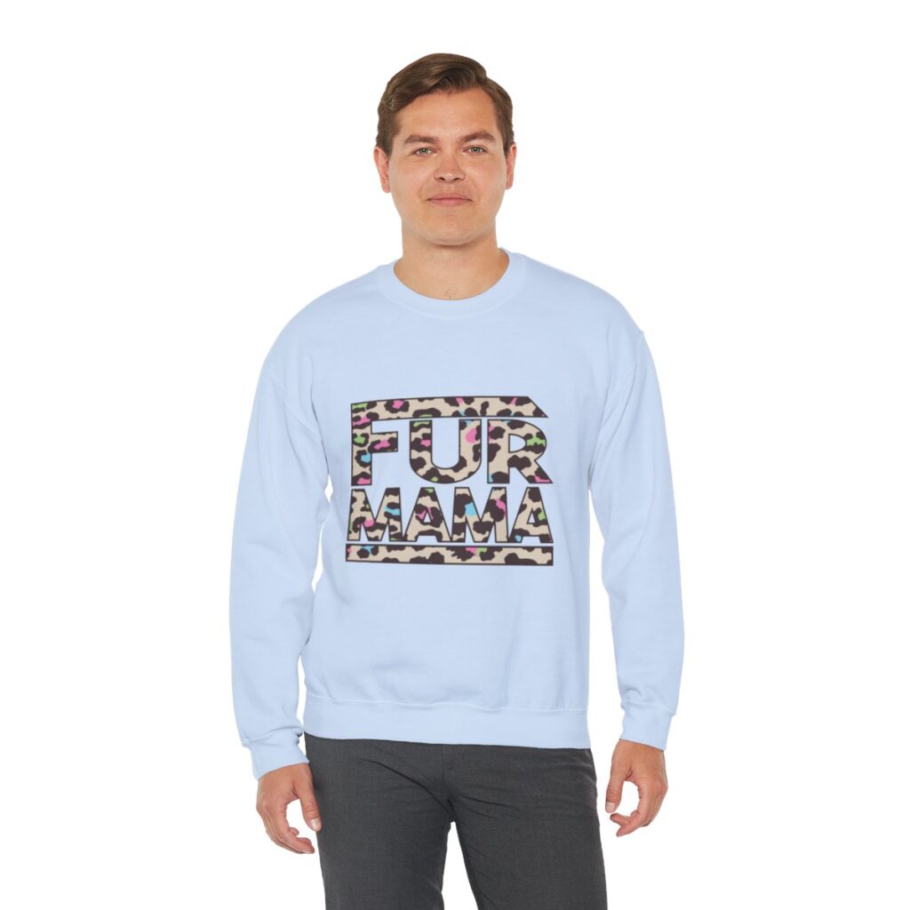 Fur Mama Rainbow Animal Print Sweatshirt