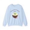 Christmas Pudding for Two Pregnancy Announcement Sweatshirt