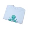 Teal Skull and Cross Bones Sweatshirt