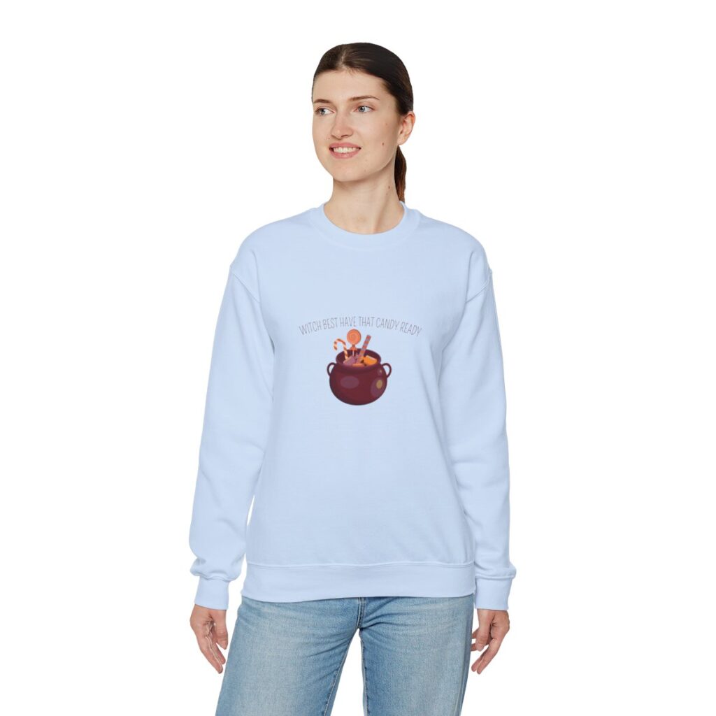 Unisex Heavy Blend Crewneck Sweatshirt Witch Candy