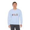 Cute Trick or Treating Kids Unisex Crewneck Sweatshirt