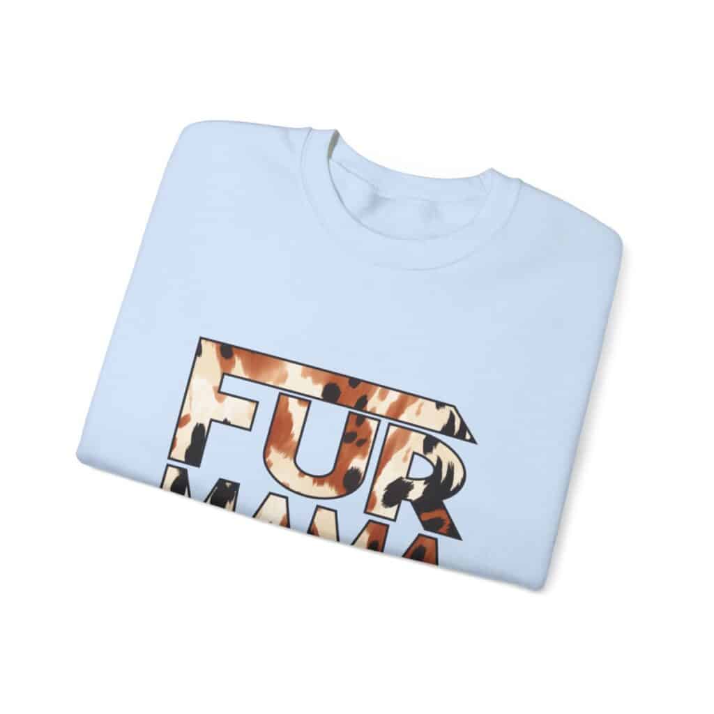 Fur Mama Buffalo Print Women's Sweatshirt