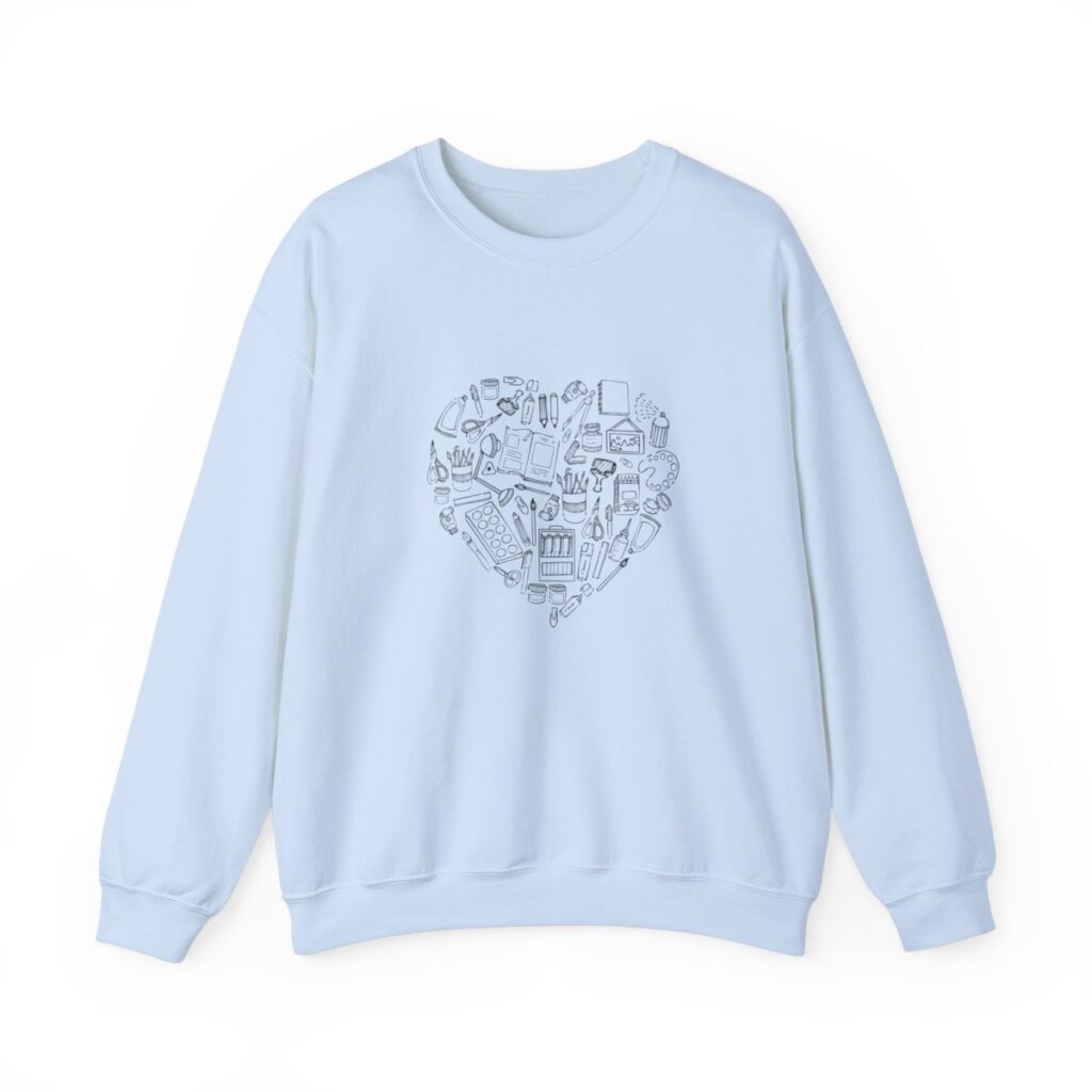 Creative Heart Artist Sweatshirt