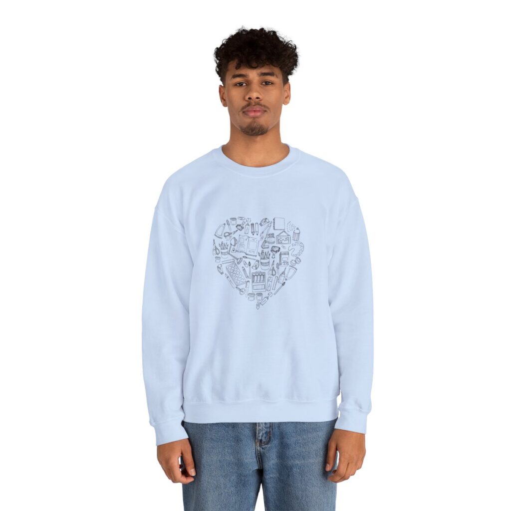 Creative Heart Artist Sweatshirt