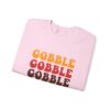 Tri-Color Gobble Thanksgiving Sweatshirt