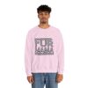 Fur Mama Checkerboard Racing Print Sweatshirt