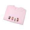 Cute Trick or Treating Kids Unisex Crewneck Sweatshirt