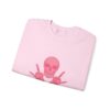 Pink Skull and Cross Bones Unisex Heavy Blend Crewneck Sweatshirt